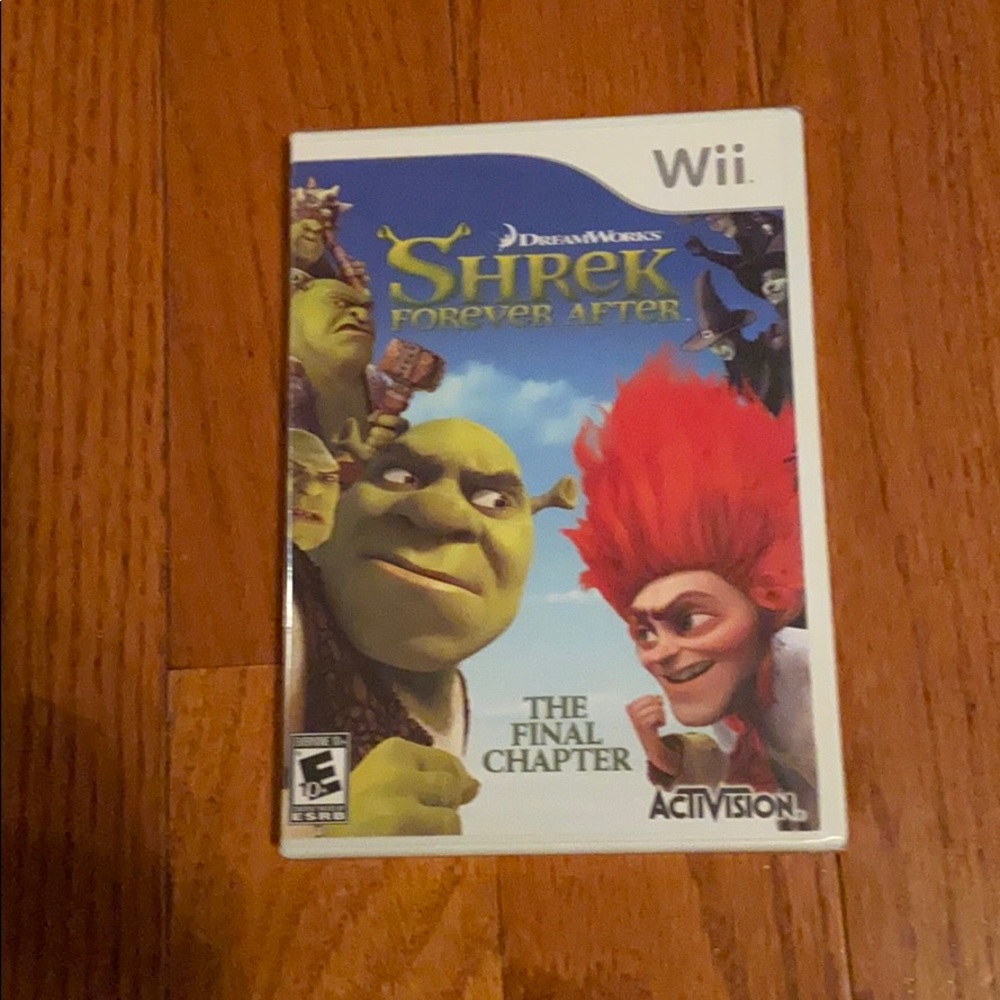 Wii SHREK FOREVER AFTER GAME
